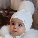 GORRO CRUDO UNISEX "POMPÓN”