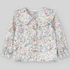 YUMPER PANA ROSA CON BLUSA FLORES "MARAVILLAS"