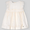 VESTIDO PLUMETI DELANTAL "CEREMONIA" DE 2-6 AÑOS