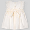 VESTIDO PLUMETI DELANTAL "CEREMONIA" DE 2-6 AÑOS