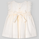 VESTIDO PLUMETI DELANTAL "CEREMONIA" DE 2-6 AÑOS