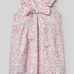 VESTIDO ESTAMPADO FLORES "CLAVEL" de 12M-6 AÑOS