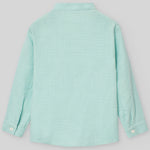 CAMISA M/L CUELLO MAO VERDE MAUI "CLAVEL" NIÑO DE 2-8 AÑOS