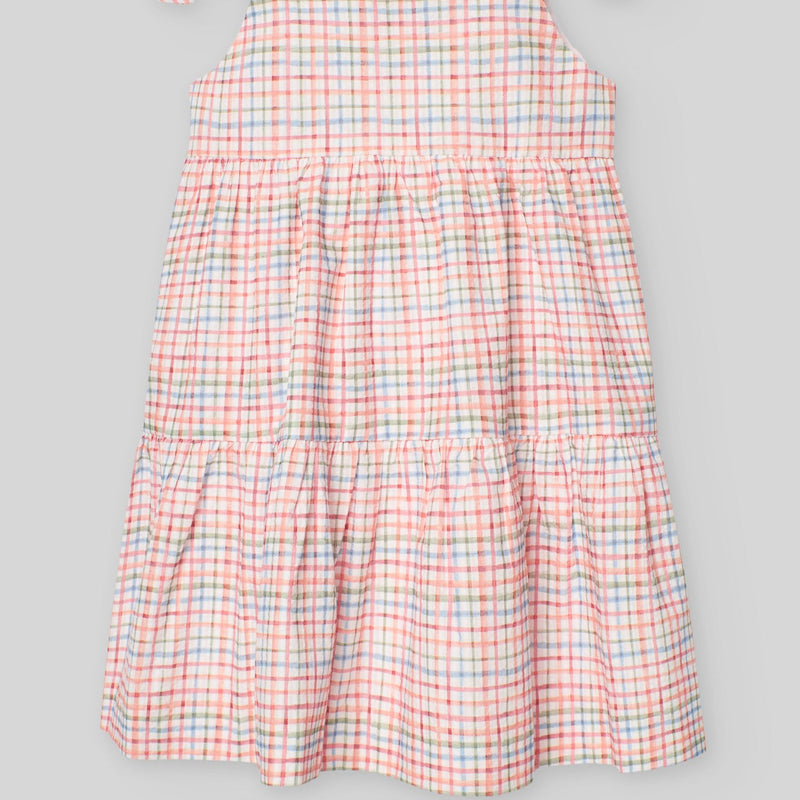 VESTIDO CUADROS “GRANJA” NIÑA DE 4 -10 AÑOS