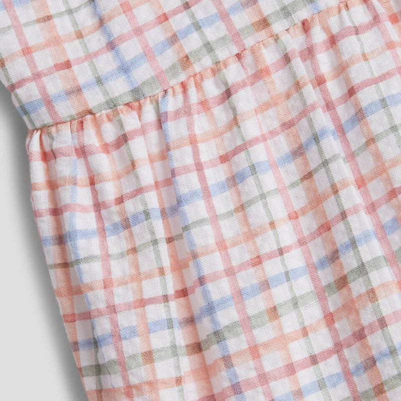 VESTIDO CUADROS “GRANJA” NIÑA DE 4 -10 AÑOS