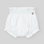 CONJUNTO VERDE AGUA “EIDO” NIÑA BEBE DE 3M-12M