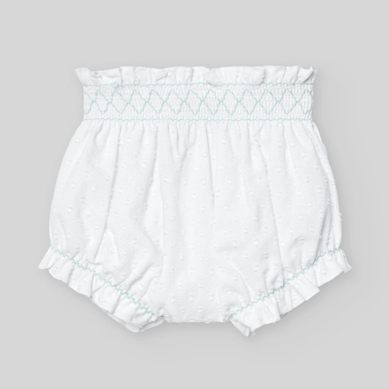 CONJUNTO VERDE AGUA “EIDO” NIÑA BEBE DE 3M-12M