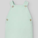 PETO CON CAMISA ELEFANTES "EIDO" VERDE AGUA NIÑO BEBE 3M-18M