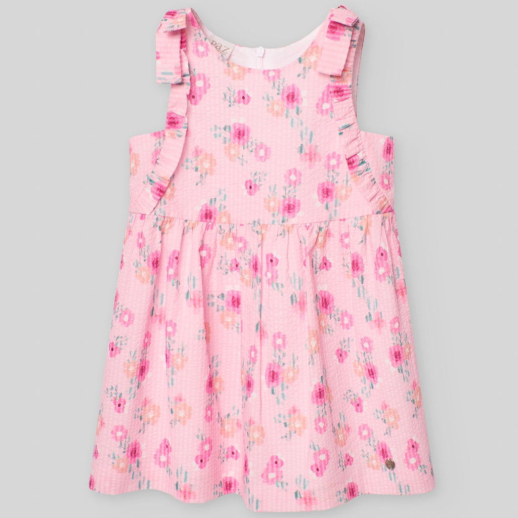 VESTIDO ESTAMPADO FLORES "FLOR" NIÑA 2-12 AÑOS