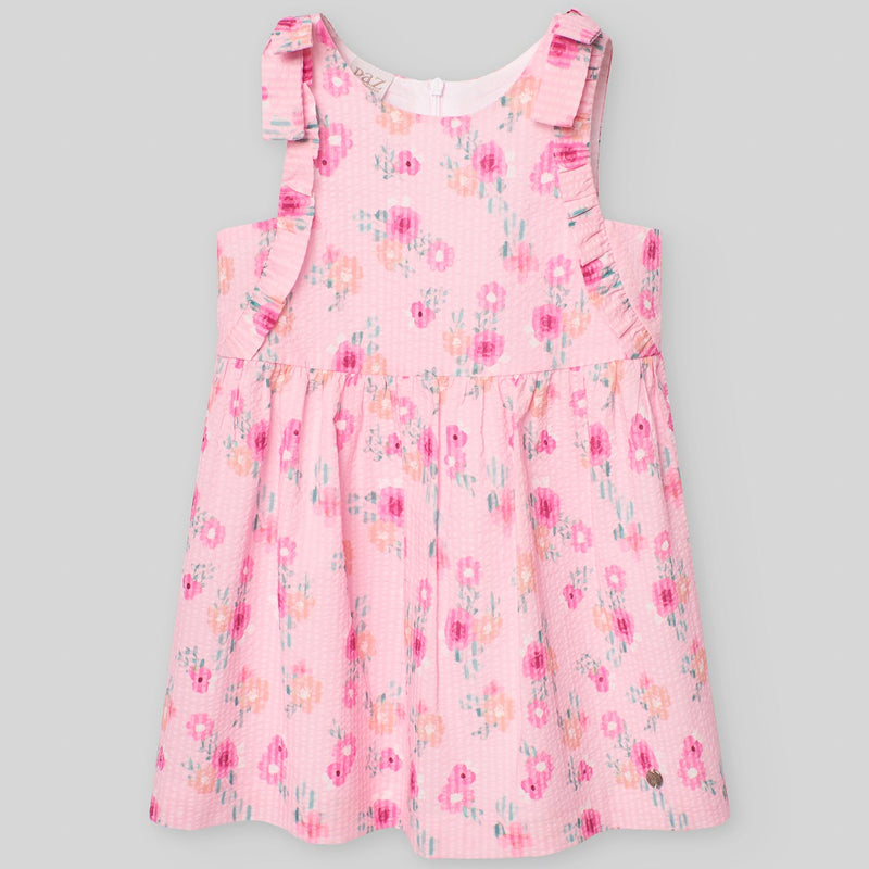 VESTIDO ESTAMPADO FLORES "FLOR" NIÑA 2-12 AÑOS