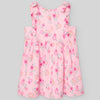 VESTIDO ESTAMPADO FLORES "FLOR" NIÑA 2-12 AÑOS