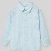 CAMISA CUADROS TURQUESA NIÑO