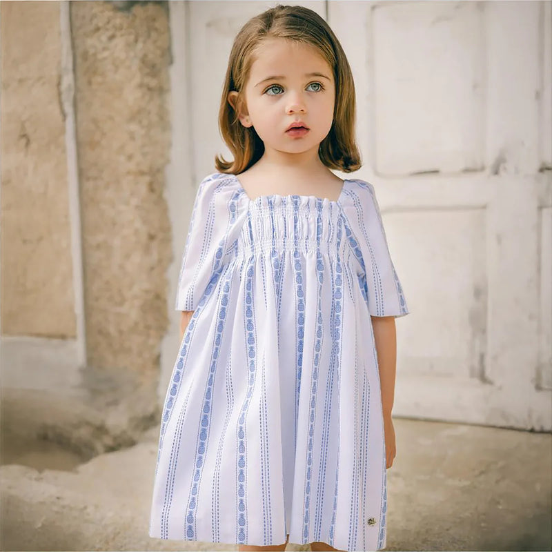 VESTIDO ESTAMPADO PIÑAS “DORNA” NIÑA DE 4-12 AÑOS