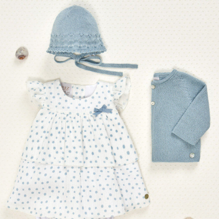 CHAQUETA LARGA UNISEX OPALO "SERAN" DE 6M-24M