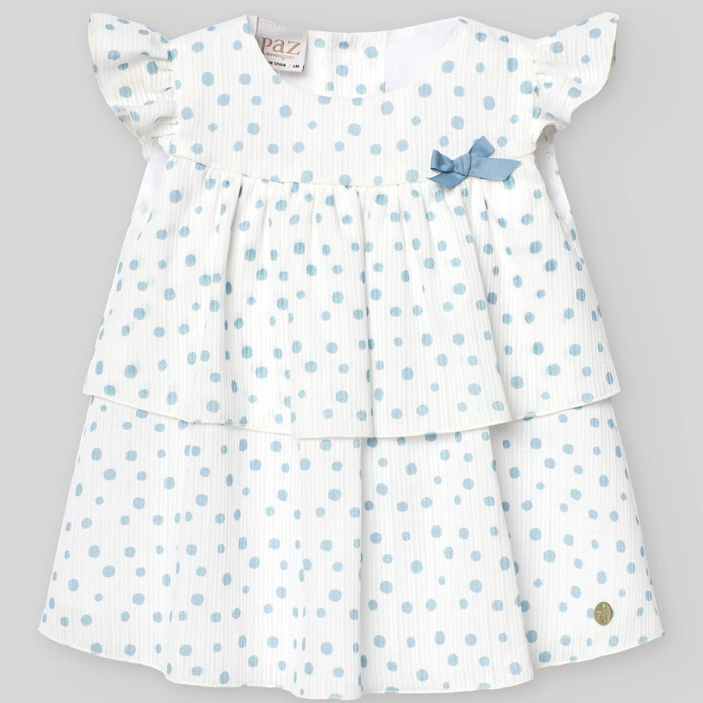 VESTIDO ESTAMPADO OPALO "SERAN" NIÑA DE 3M-4 AÑOS