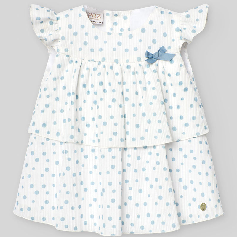 VESTIDO ESTAMPADO OPALO "SERAN" NIÑA DE 3M-4 AÑOS