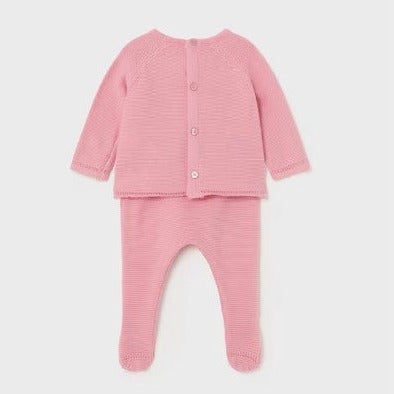 CONJUNTO PUNTO ALGODON NIÑA BEBE DE 0-1M-6-9M