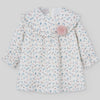 VESTIDO M/L CRUDO "SETITAS " DE 12M-6 AÑOS