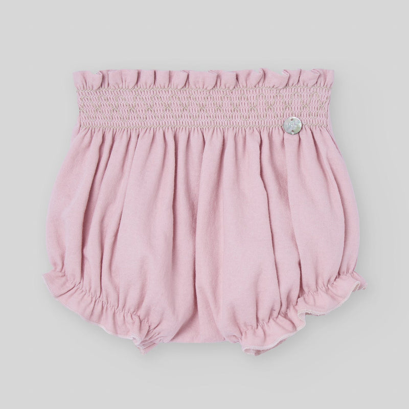 CONJUNTO BLUSA CON PANTALON CORTO "PASCUA "NIÑA BEBE
