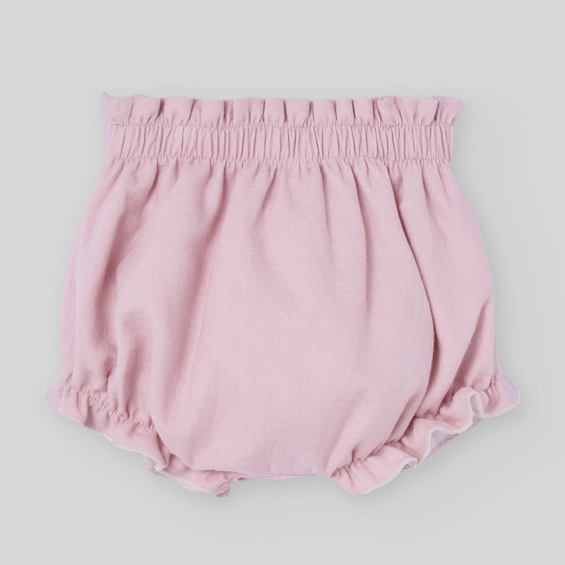 CONJUNTO BLUSA CON PANTALON CORTO "PASCUA "NIÑA BEBE