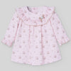 VESTIDO ROSA PALO "PASCUA" NIÑA BEBE DE 12M-24M