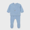 CONJUNTO PUNTO ALGODON NIÑO BEBE NIAGARA DE 1-2M-12M