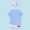 CONJUNTO BAÑO 3 PZAS BEBE NIÑO DE 4-6M-18M