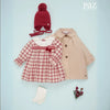 VESTIDO CUADROS NAVIDEÑO "ACEBO"