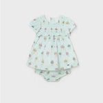 VESTIDO CON CALZON JADE NIÑA BEBE DE 1-2M-18M