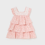 VESTIDO FLORAL HOLANES  NIÑA BEBE DE 6M-3 AÑOS