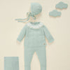 CONJUNTO LANA VERDE PALO"MININO" NIÑA BEBE