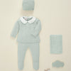 CONJUNTO LANA VERDE PALO "MININO" NIÑO BEBE