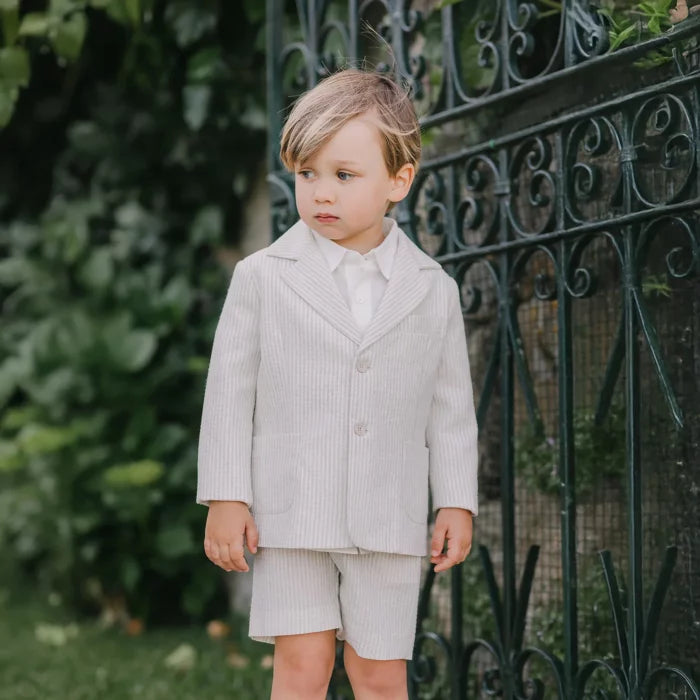 BLAZER RALLAS CRUDO VAPOR "CEREMONIA" NIÑO DE 12M-6 AÑOS