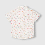 CONJUNTO CAMISA ESTAMPADA “GRANJA “ NIÑO DE 12M-4 AÑOS
