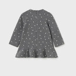 VESTIDO  LUNARES BOLSA SIMULADA PERR0 NIÑA BEBE