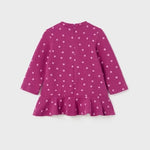 VESTIDO  LUNARES BOLSA SIMULADA PERR0 NIÑA BEBE