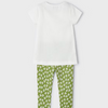 CONJUNTO PLAYERA M/C CON LEGGINGS A JUEGO NIÑA DE 2-8 AÑOS