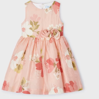 VESTIDO FLORES NIÑA DE 2-8 AÑOS