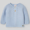SUETER LARGO NIÑO BEBE AZUL CIELO "ESENCIAL"DE 3M-24M