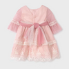 VESTIDO TUL PLUMETI BLUSH NIÑA BEBE DE 12M-3 AÑOS