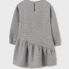 VESTIDO GRIS M/L TEJIDO NIÑA DE 8-18 AÑOS