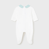 MAMELUCO ALGODON ELEFANTES BLANCO DE 1-2M-12M