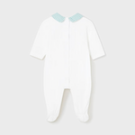 MAMELUCO ALGODON ELEFANTES BLANCO DE 1-2M-12M