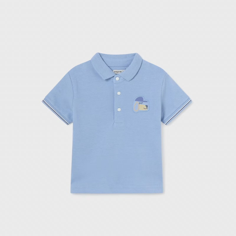 POLO M/C ESTAMPADO NIÑO BEBE DE 6M-3 AÑOS