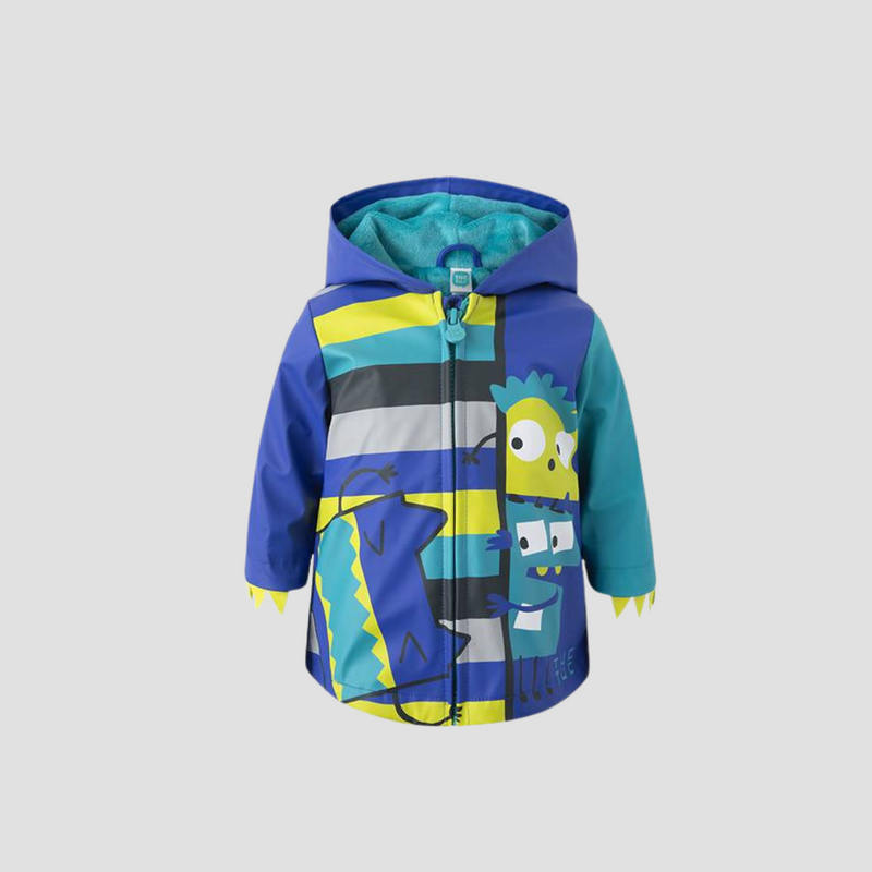 IMPERMEABLE AZUL MONSTERS