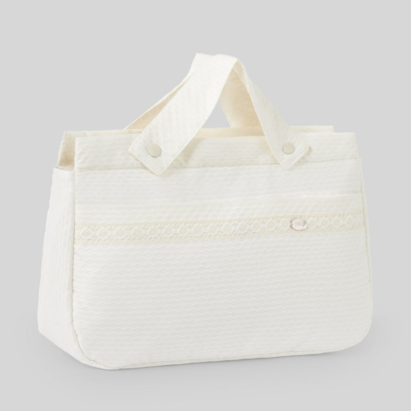 PAÑALERA TIPO BOLSA PANERA NATURAL/CRUDO "ADARVE"