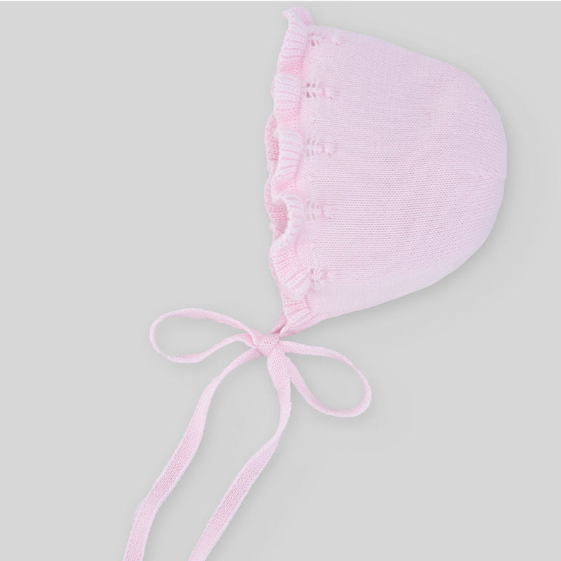 GORRO PUNTO ROSA "BICO"