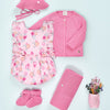 SUETER LARGO ROSA CHICLE ESENCIAL NIÑA DE 2-6 AÑOS