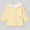 CONJUNTO PUNTO AMARILLO "BICO" BEBE NIÑA