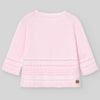 CONJUNTO SUETER CON BRAGA "REGALO" ROSA